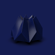 b3ce9505-5713-485b-b566-771d059c6b1f.png 91. Facet Origami Goemetric Bonsai Pot - V26 - Nanase (Inches)