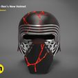 Kyloren-newfire-color.606.jpg The Kylo Ren helmet destroyed - Star Wars