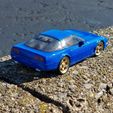 C4-Rear.jpg 95 Corvette C4 Body Shell (Xmod & MiniZ)