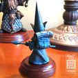 Photo-Jan-31,-3-04-15-PM.jpg Gnome with Spear, Fantasy Tabletop RPG Miniature or Garden Gnome Statue