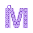 stl2.stl M WORD PENDANT 3D PRITABLE MODEL
