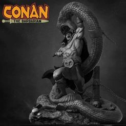 131038581_4126148434067555_2504193182717799864_n.jpg Fichier STL Conan le Barbare・Design pour impression 3D à télécharger