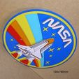 nasa-transbordador-espacial-astronauta-nave-espacio-luna-logotipo.jpg nasa, shuttle, endeavour, astronaut, spacecraft, space, cape, cape, canaveral, launch, moon