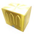 deckbox_magic_commander_MTGA_3D_print_04.jpg Deck Box Magic EDH / Commander - Magic The Gathering (MTG) - V.2