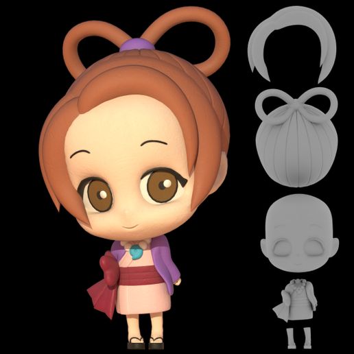 Pearl (Ace Attorney) Chibi Figure