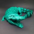 CROCODILE02.jpg Fichier STL CROCODILE GÉANT ARTICULÉ・Design à télécharger et à imprimer en 3D