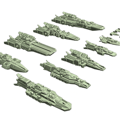 BAKUDDA_FLT3.png Bakudda Fleet - Full Thrust Starships