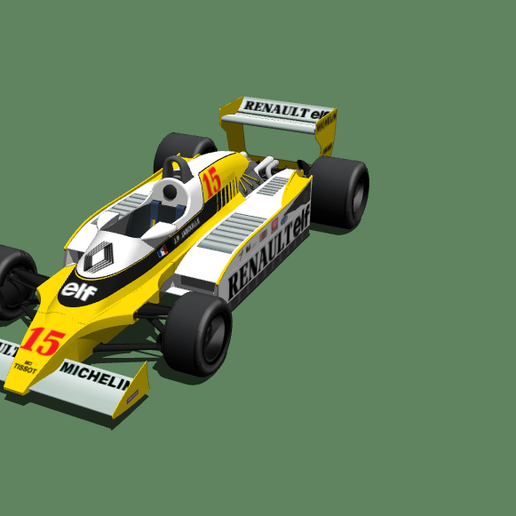 KONAMI FORMULA 1 RENAULT F1 TEAM, FORMULA DIGIQ RC 1:43