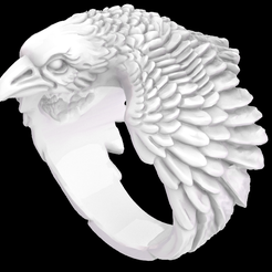 Screenshot-2023-10-01-093657.png Datei STL Rabenring・Modell für 3D-Druck zum herunterladen