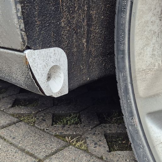 Audi a6 4F Facelift mudguard cover 3D model