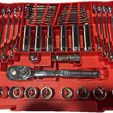 IMG_7110.jpg Craftsman 230/262 pc mechanics tool set midget wrench organizer stand
