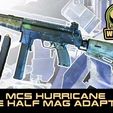 1-MCS-hurricane-DHM-adapter.jpg MCS / Tacamo hurricane: dye half mag magwell for first strike and roundball use