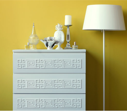 Greek Keys Furniture Overlay - 3D model önizlemesi