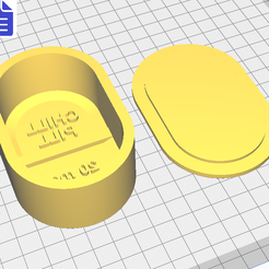 STL00300-5.png 3D file 2pc Chill Pill Bath Bomb Mold・3D printer design to download, CraftsAndGlitterShop
