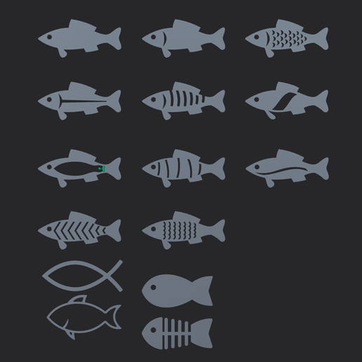 Multipurpose Fish Cutting Board & Hot Plate STL | Bread Board | Kitchen Trivet | 3D Printable Decor