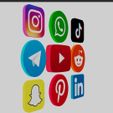3DLogosView2.jpg Social Media 3D Logos Asset Version 1.0.0