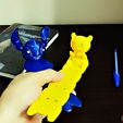 CuteA-LuckyC-BM-4.jpg Cute Alien & Lucky Cat Bookmarks 📚✨ 3D Printed Duo