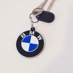 BMW-Print.jpg Fichier STL Porte-clés : BMW I・Objet imprimable en 3D à télécharger