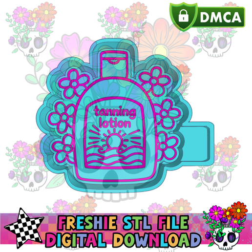 Tanning Lotion STL Freshie Housing