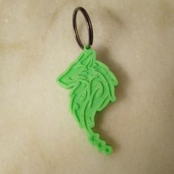 IMG_20190415_205055.jpg Free STL file Wolf keychain・3D printing template to download, Nedis