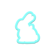 Chocolate-Bunny.png Chocolate Bunny Cookie Cutter | STL File
