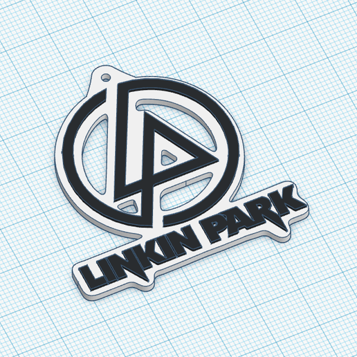 🗝️ Linkin Park keychain・ STL File for ・Cults