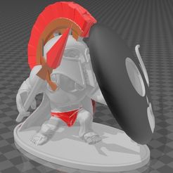 APPLE-WATCH-SPARTAN.jpg Archivo STL Suporte Dock Station Apple Watch Spartan・Modelo para descargar y imprimir en 3D