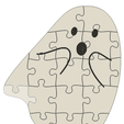 Ghost-4-poza-1.png Ghost Puzzles  FOR HALLOWEEN (4 pack) - print in place