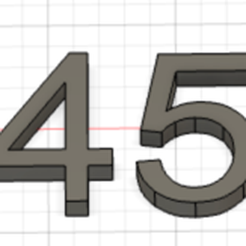 Chiffres.png Free STL file FIGURE H150MM EP 10MM・3D print design to download