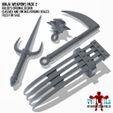 RBL3D_ninja_weapons1.jpg Ninja weapons for action figures pack 2