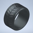 tire.PNG 1/10 Onroad wheel 12mm hex with casted tire