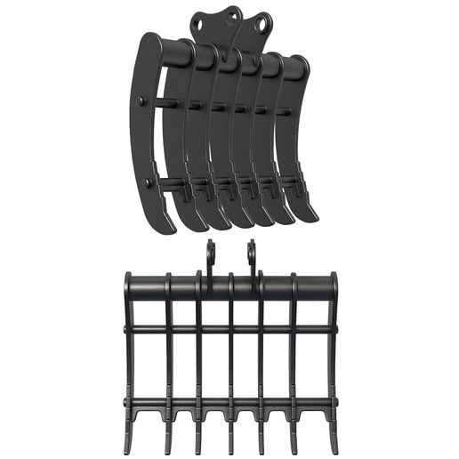 Excavator Rake / excavator General purpose rake /  Root Parts Rock Ripper Rake