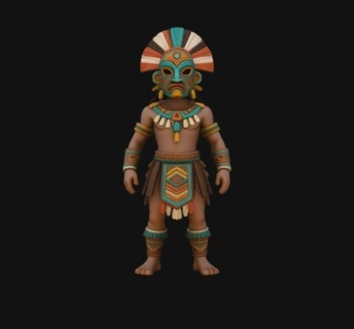 tribal warrior mask4