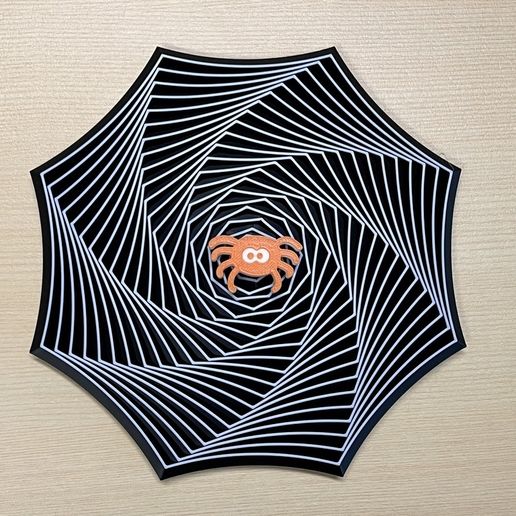 👌 Expanded Sensory Fidget Web for Halloween・Free 3D File for ・Cults