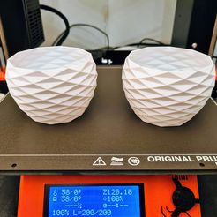 20200417_173841.jpg STL file Geometric Planter / Pot / Vase 01・3D print design to download