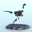 91.png Gallimimus dinosaur (20) - High detailed Prehistoric animal HD Paleoart