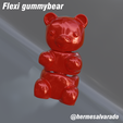 flexi.gummybear.001.png Soft flexible gummy bear