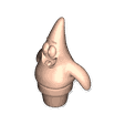 Patrick-Star-in-Cone-3D-Model7.png.png Patrick Star Cone Collection