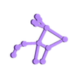 Lepus.stl 52 Constellations set in 3D glow in the dark