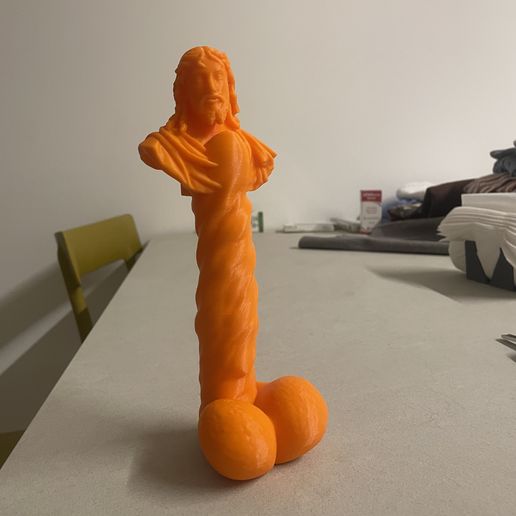 DILDO JESUS 3D File for 3D printingCults
