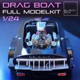 a6.jpg VINTAGE DRAG BOAT FULL MODELKIT 1-24TH