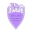 ducati v0.stl Ducati plate