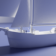 Main1.png Wooden Sailing Ship (Alabaster) 28mm Tabletop Gaming Terrain