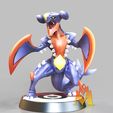 Mega-GarchompA.jpg Mega Garchomp- FAN ART - POKÉMON FIGURINE - 3D PRINT MODEL