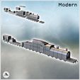 1-PREM.jpg Modern railway convoy with armored train and trailer equipped with military turret (2) - Cold Era Modern Warfare Conflict World War 3 RPG  Post-apo