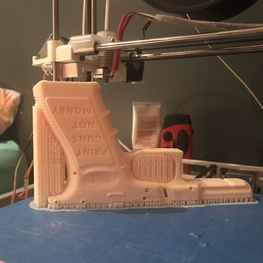 3D Glock 17 - PRINT GUNS NOT MONEY 3D model