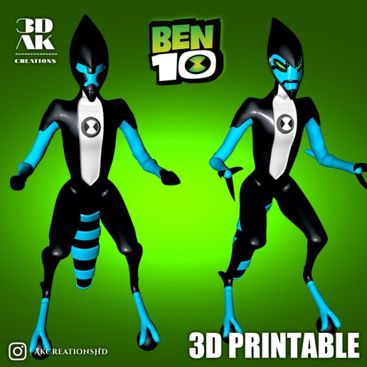 20230516_181220.jpg XLR8 - Ben 10 Classic 3d Print Model (Articulated)