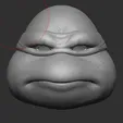 r1.webp Raph cosplay Ninja STL 3D Print *head Only Costume Prop