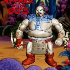 micha1.jpg OBJ file Micha motu / he-man character vintage style・Model to download and 3D print