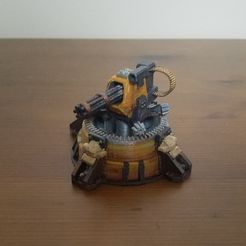 85eddb441f23b44f58123a00562bc475_display_large.jpg Free STL file Factorio Gun Turret・3D printer model to download